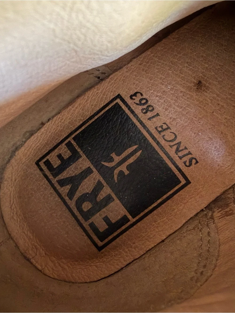 Metallic Frye Leather Cowboy Boots